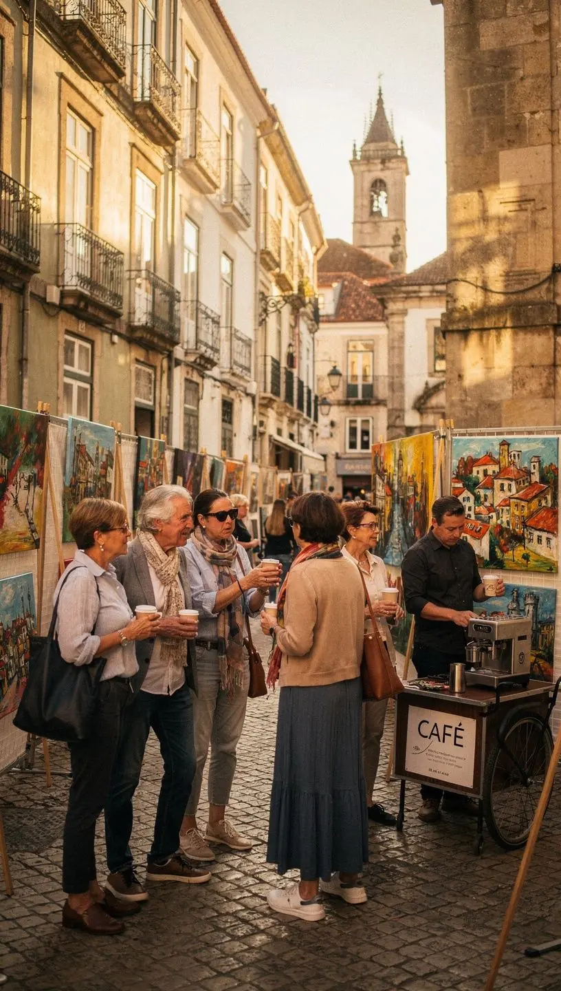 Volunteers engaging in community service activities together